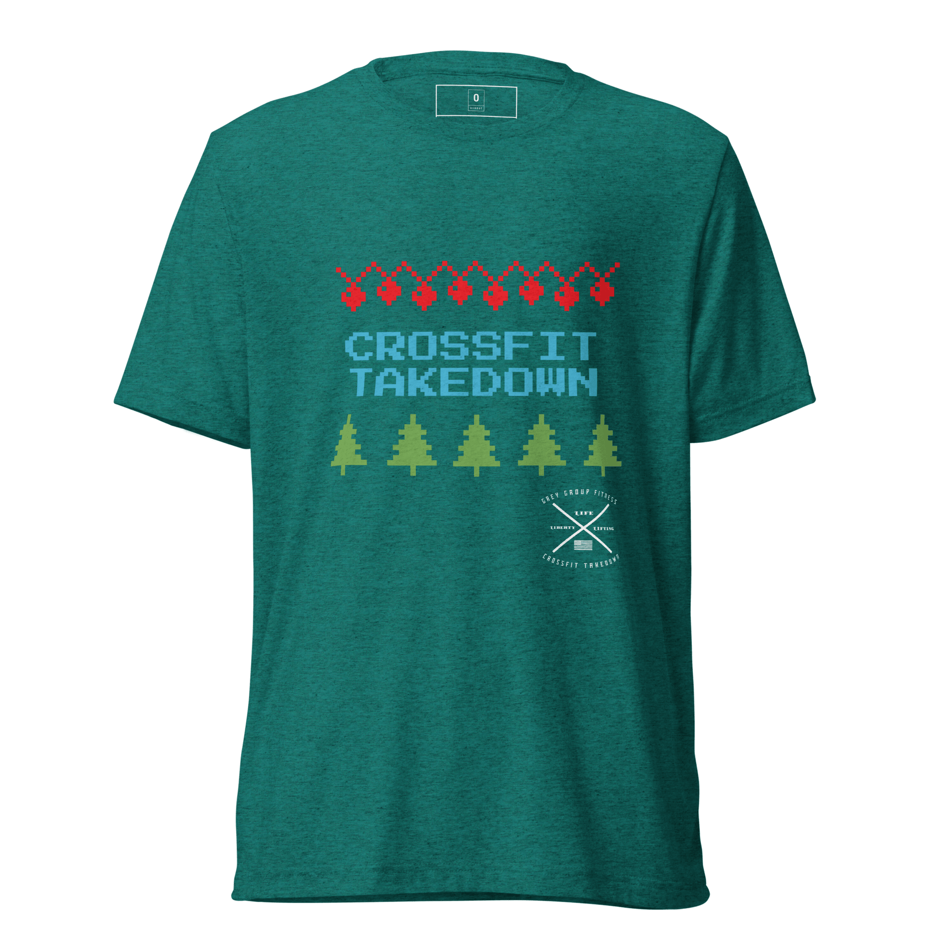 Tis The Season CrossFit Takedown t-shirt - OVR & OUT