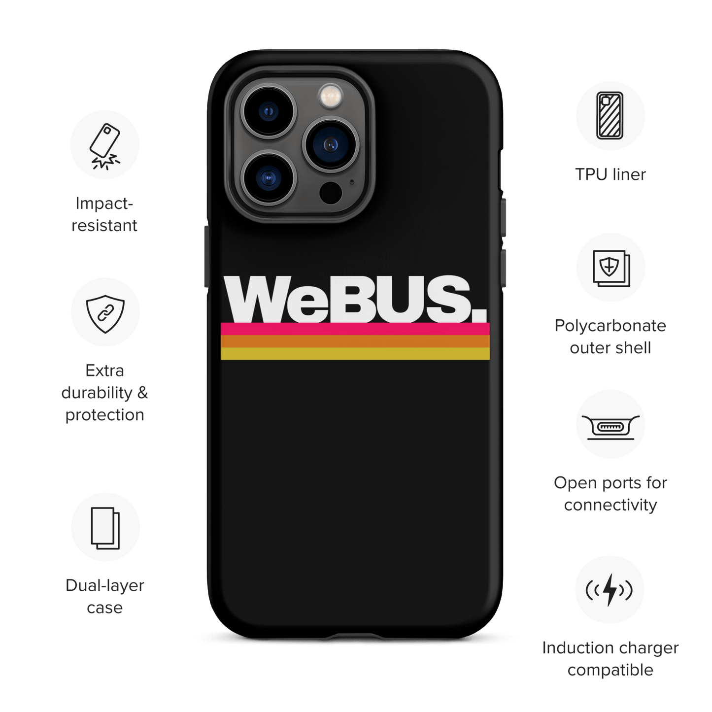 WEBUS Tough Case for iPhone® - OVR & OUT