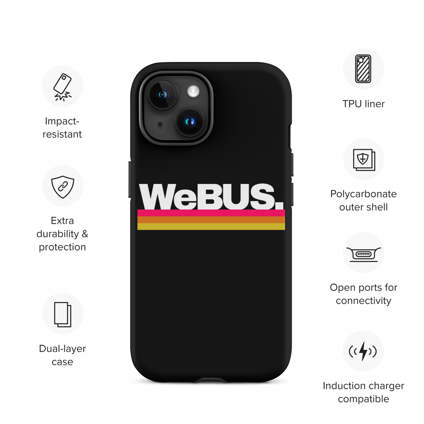 WEBUS Tough Case for iPhone® - OVR & OUT
