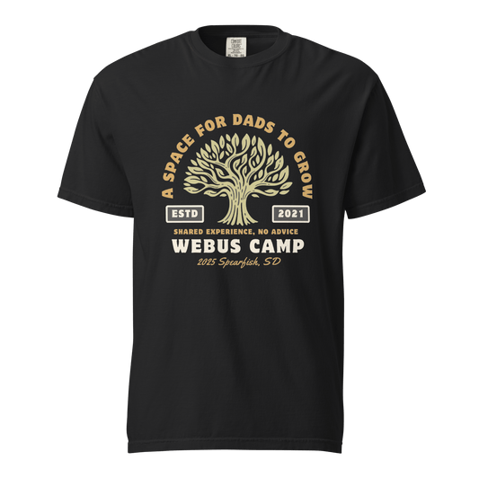 Webus Tree Camp Unisex heavyweight t-shirt - OVR & OUT