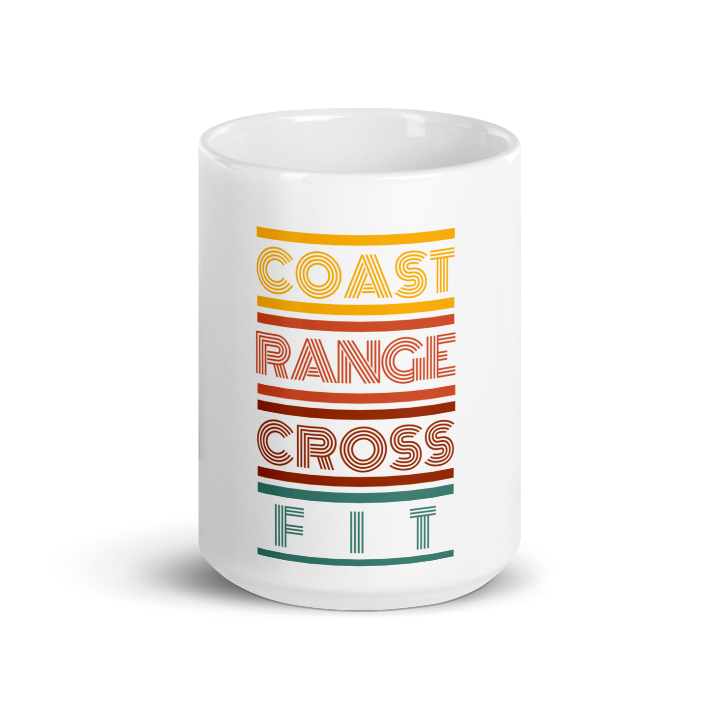 Coast Range Crossfit Mug In White