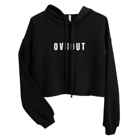 Women’s OVROUT Crop Hoodie - OVR & OUT