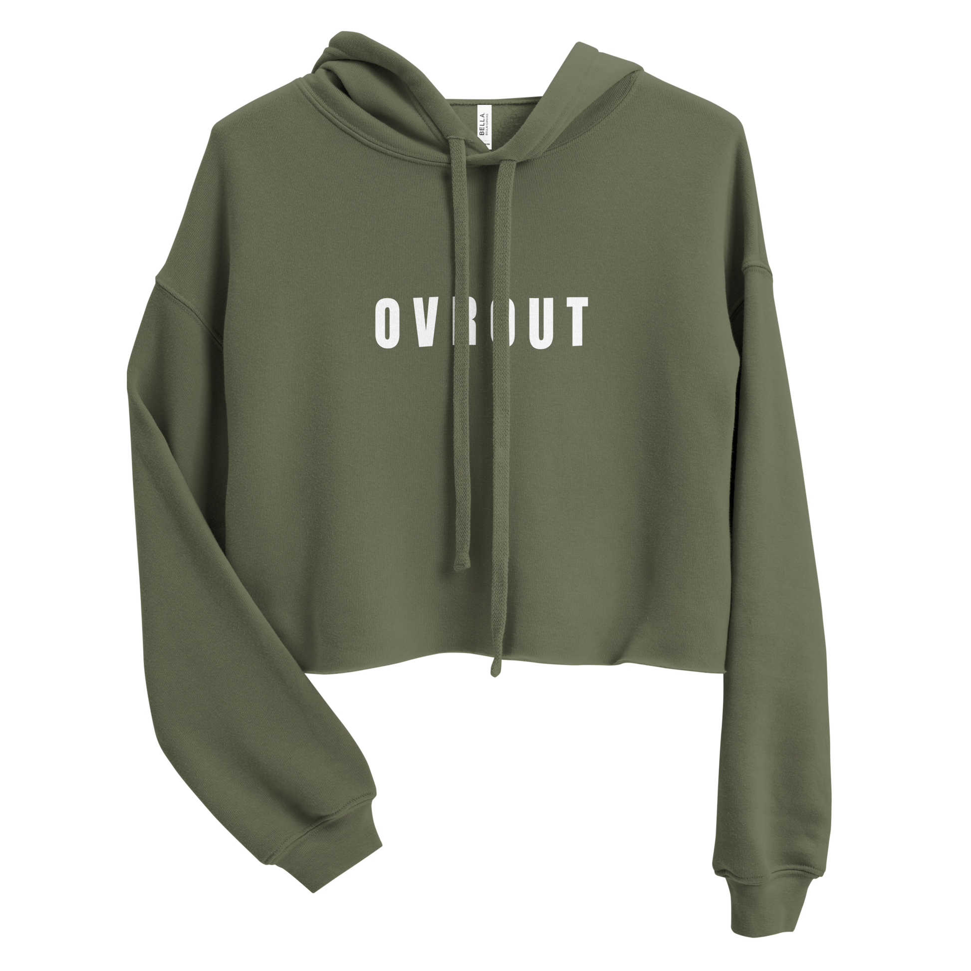 Women’s OVROUT Crop Hoodie - OVR & OUT