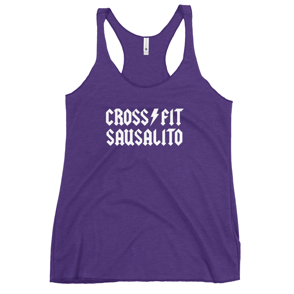 Women's CrossFit Sausalito Racerback Tank - OVR & OUT