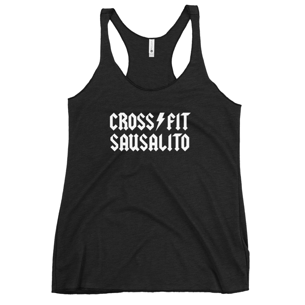 Women's CrossFit Sausalito Racerback Tank - OVR & OUT