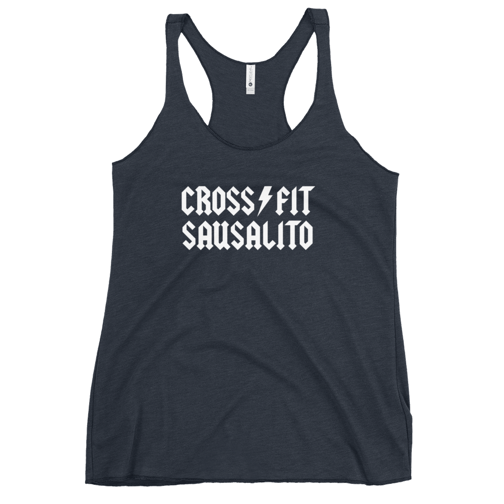 Women's CrossFit Sausalito Racerback Tank - OVR & OUT