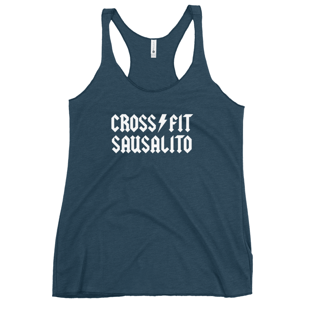 Women's CrossFit Sausalito Racerback Tank - OVR & OUT