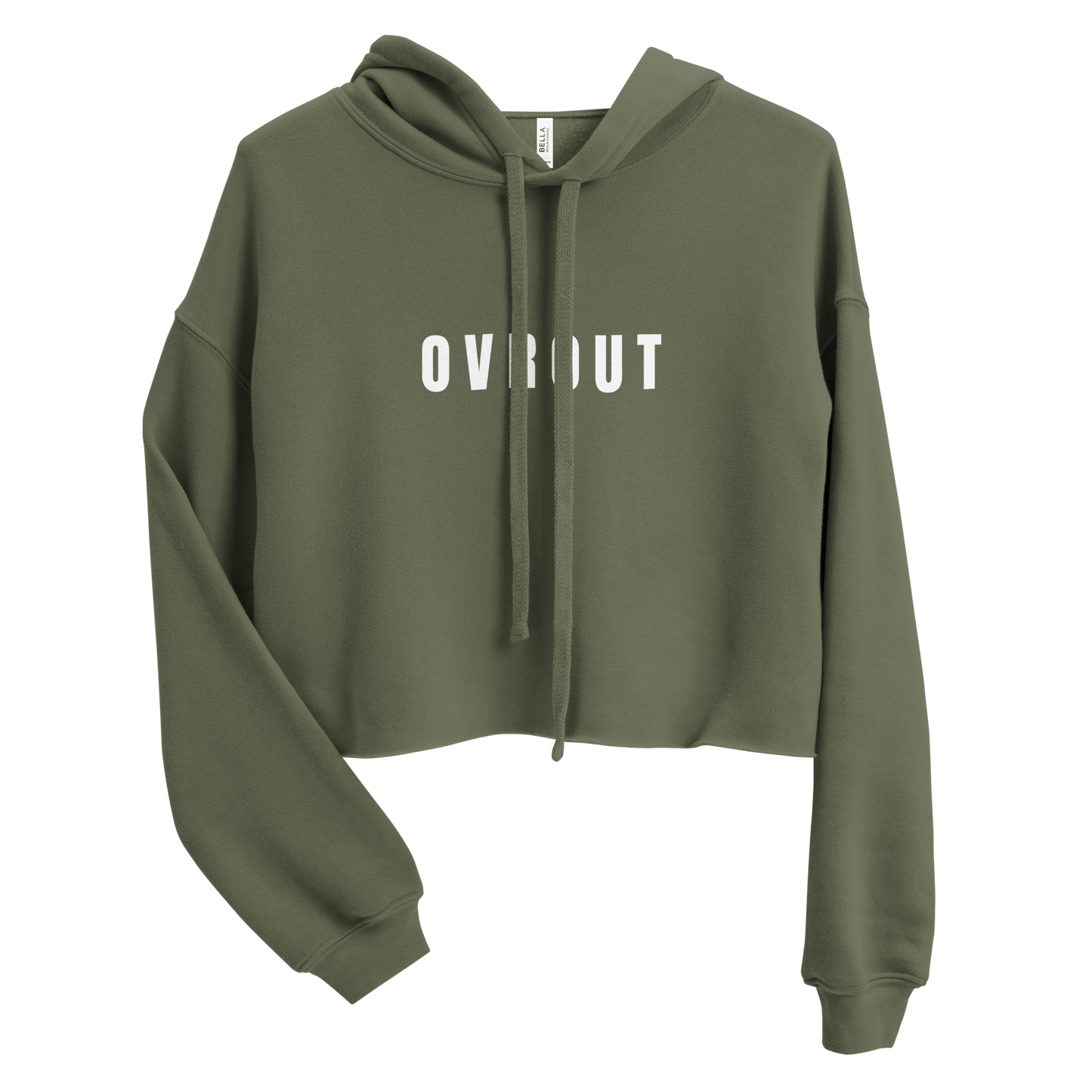 Women’s OVROUT Crop Hoodie - OVR & OUT