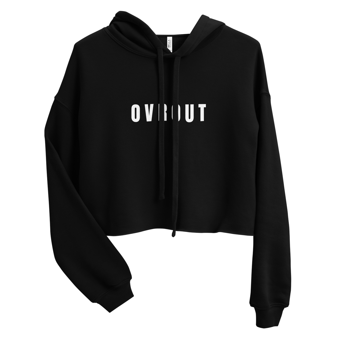 Women’s OVROUT Crop Hoodie - OVR & OUT