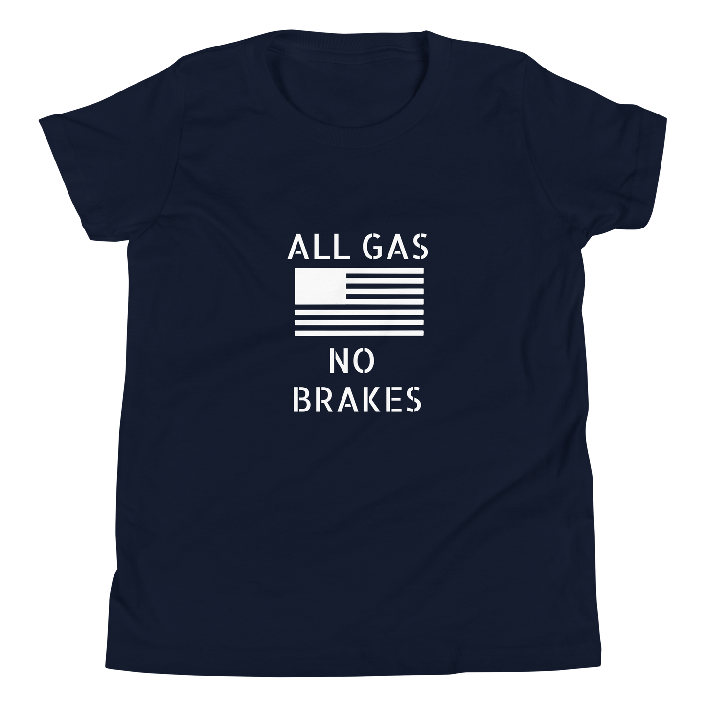 Youth All Gas No Brakes Short Sleeve T - Shirt - OVR & OUT