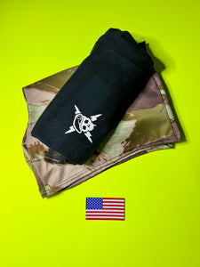 ‘Mark’ Black tee - OVR & OUT