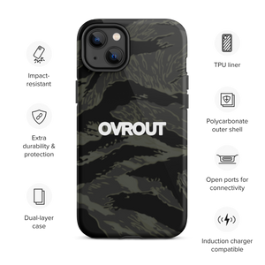 Black Tigerstripe iPhone case - OVR & OUT